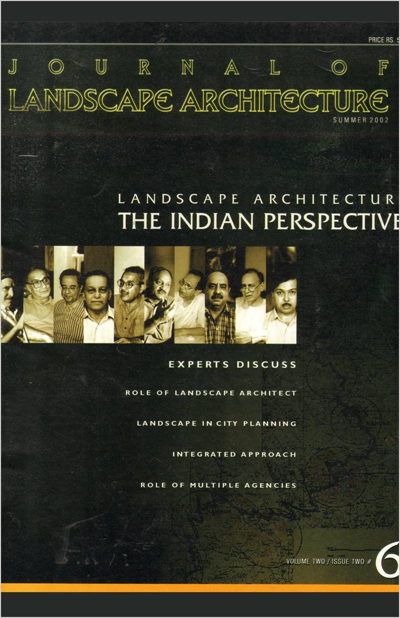 Prof. p. b. bhagwat on the role of landscape in planning the city. 