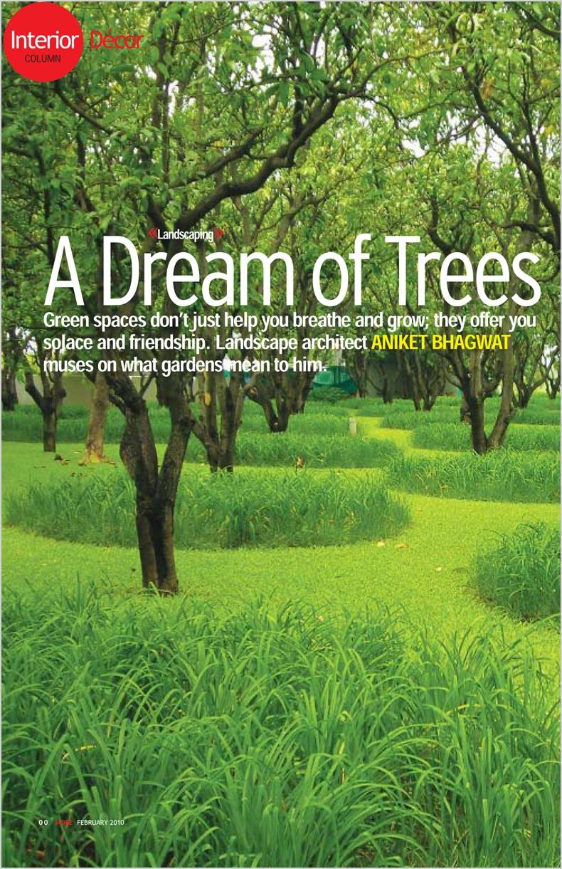 Aniket bhagwat writes about the gardens
