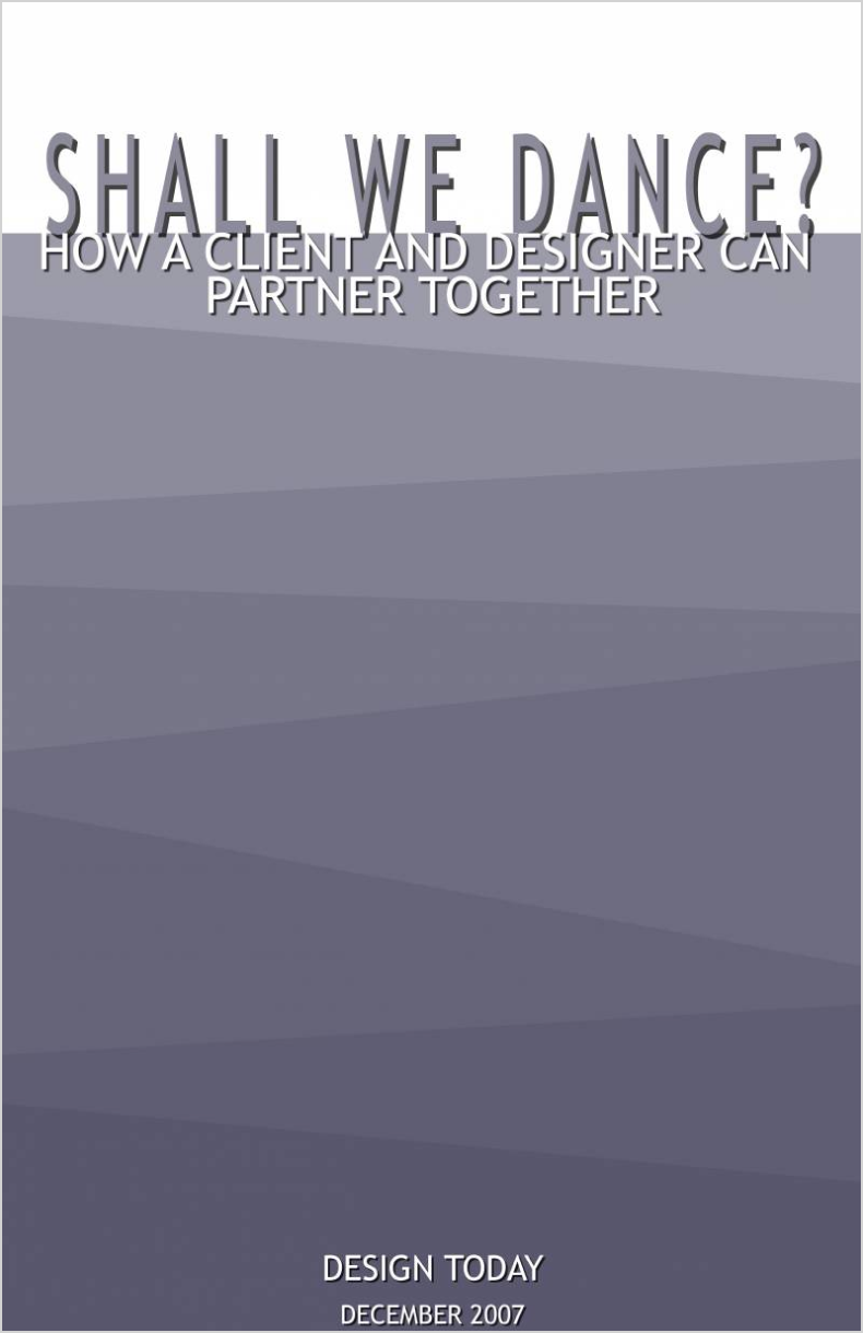 Essay on the relationship between the designer and its client: aniket bhagwat