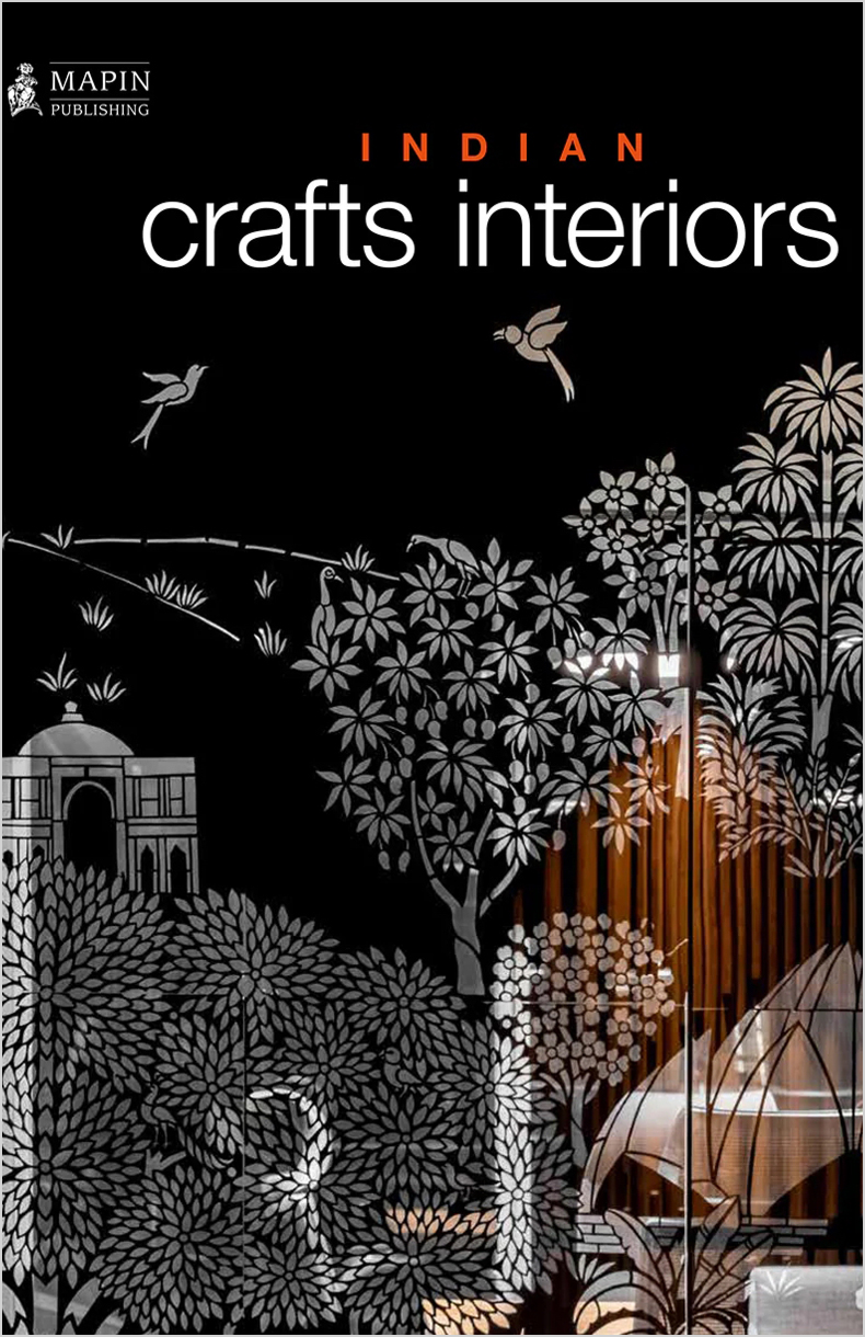 Published by mapin, indian craft interiors features the studio's work - ark in baroda, specifically - amongst a selection of projects across the country that have used various forms of craft in bringing together the interior design of various spaces.