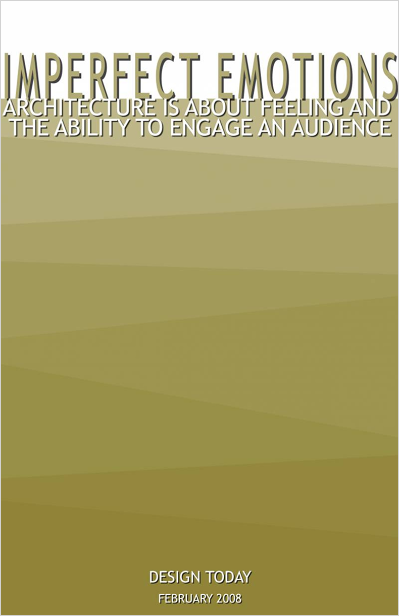 Relationship of the architecture and its audience: aniket bhagwat