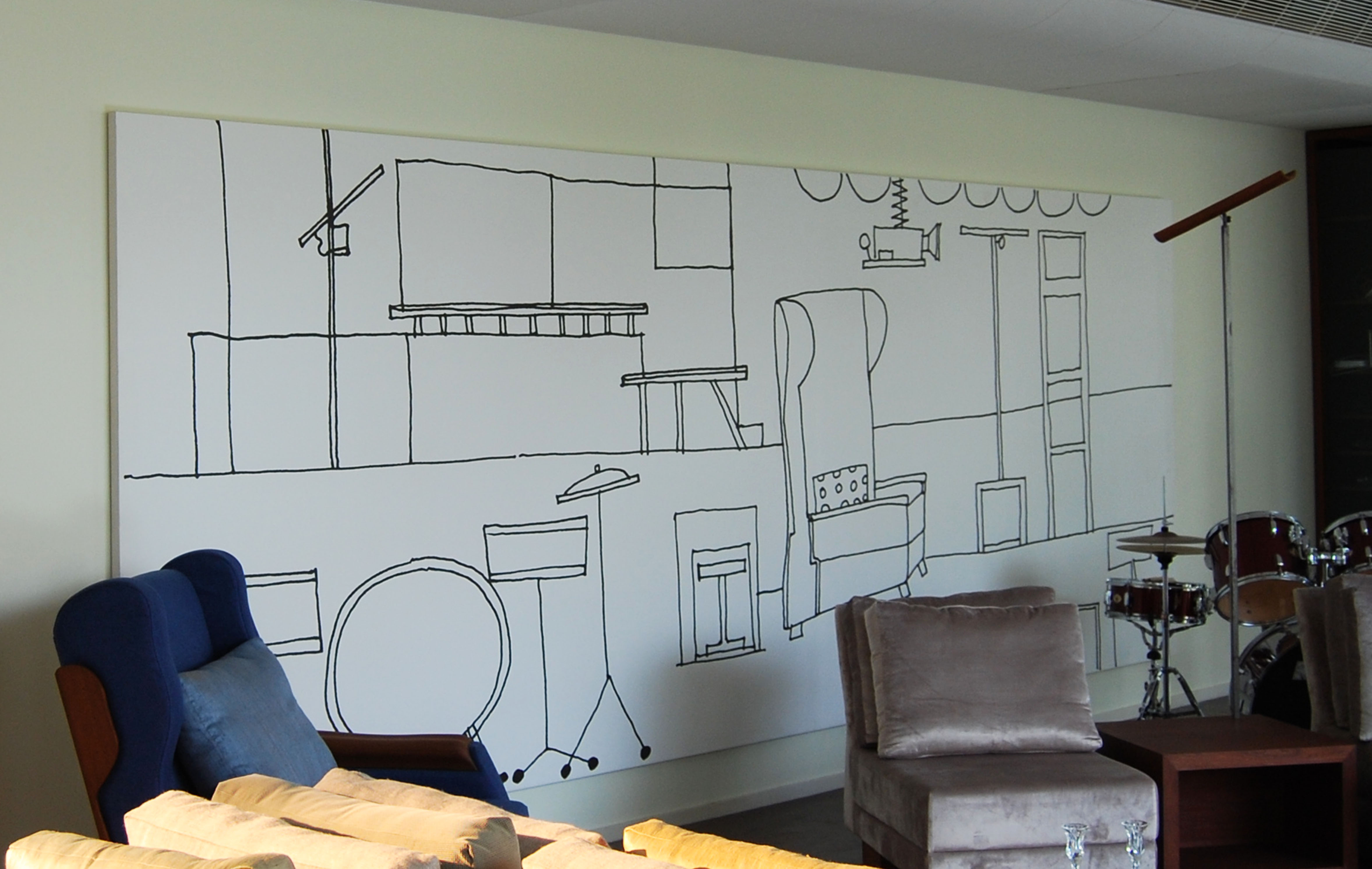 13 Akalpya wall sketch